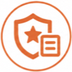Icon representing satisfaction guarantee and quality HVAC service in Central New Jersey.
